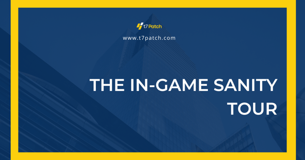 The In-Game Sanity Tour