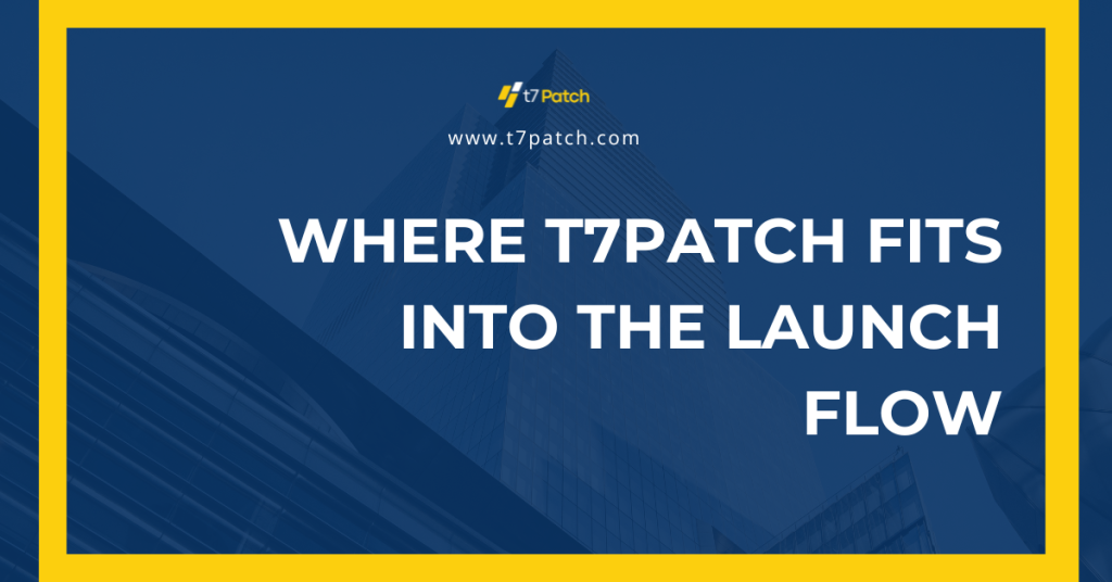 Where T7Patch fits into the launch flow