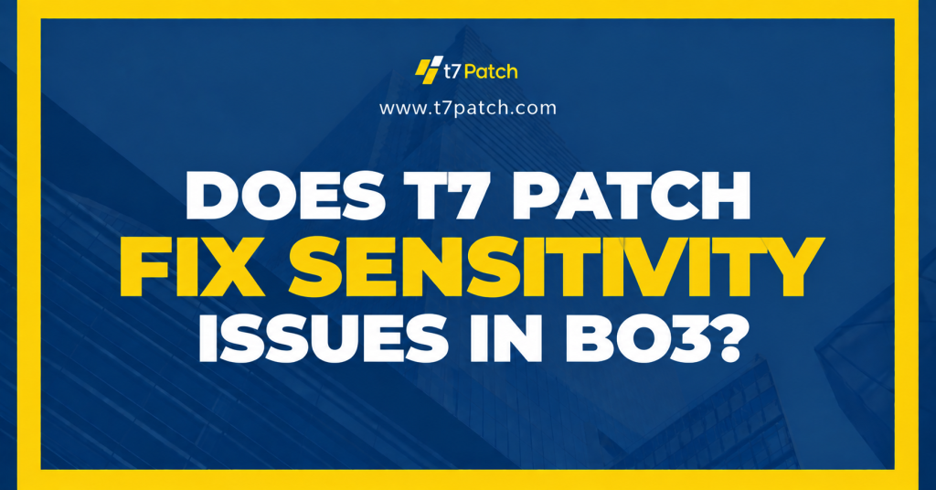 Does T7 Patch Fix Sensitivity Issues in BO3