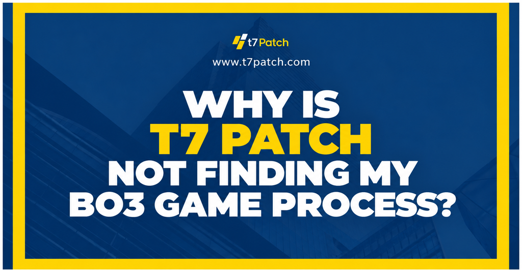 Why Is T7 Patch Not Finding My BO3 Process